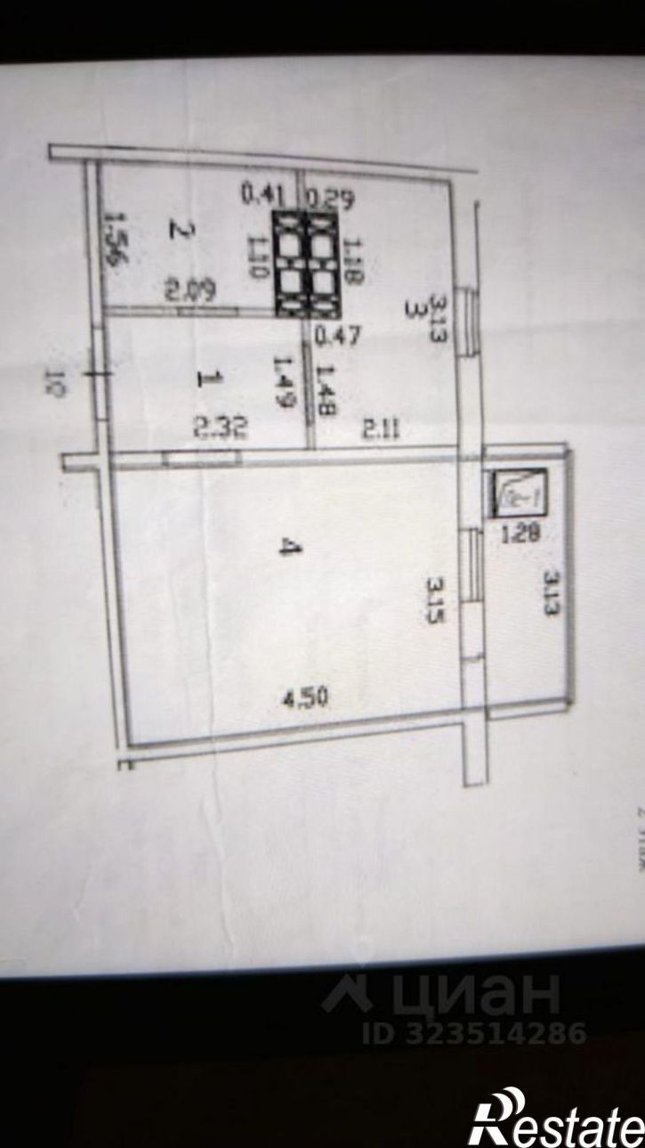 1-комн квартира улица Павла Корчагина, 60Б,  д. 60Б