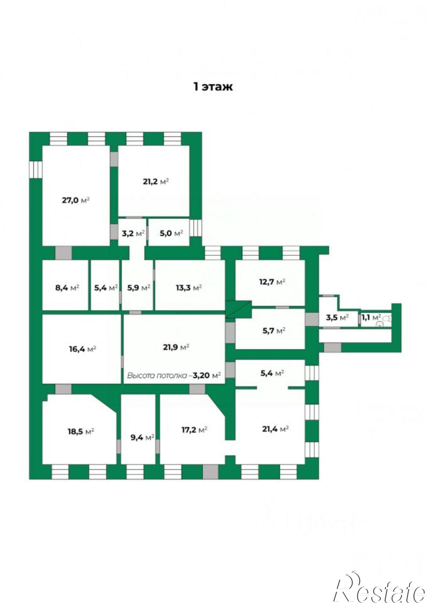 Купить ОСЗ, отдельно стоящее здание за 58 000 400 рублей на Московская улица, 8