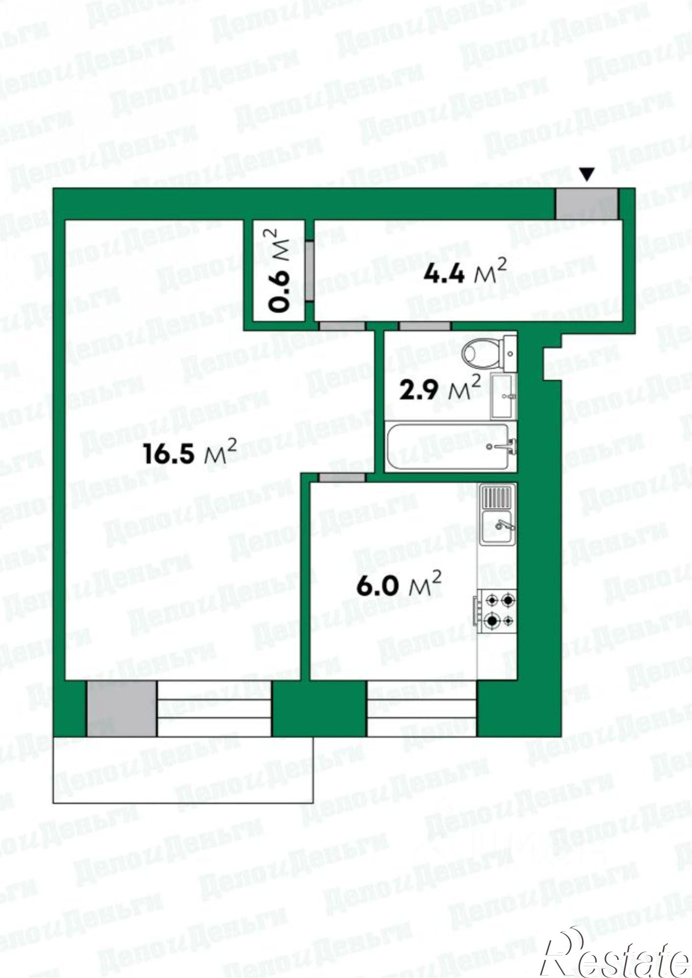 Купить квартиру за 3 699 000 рублей на ул Комсомольская, 27
