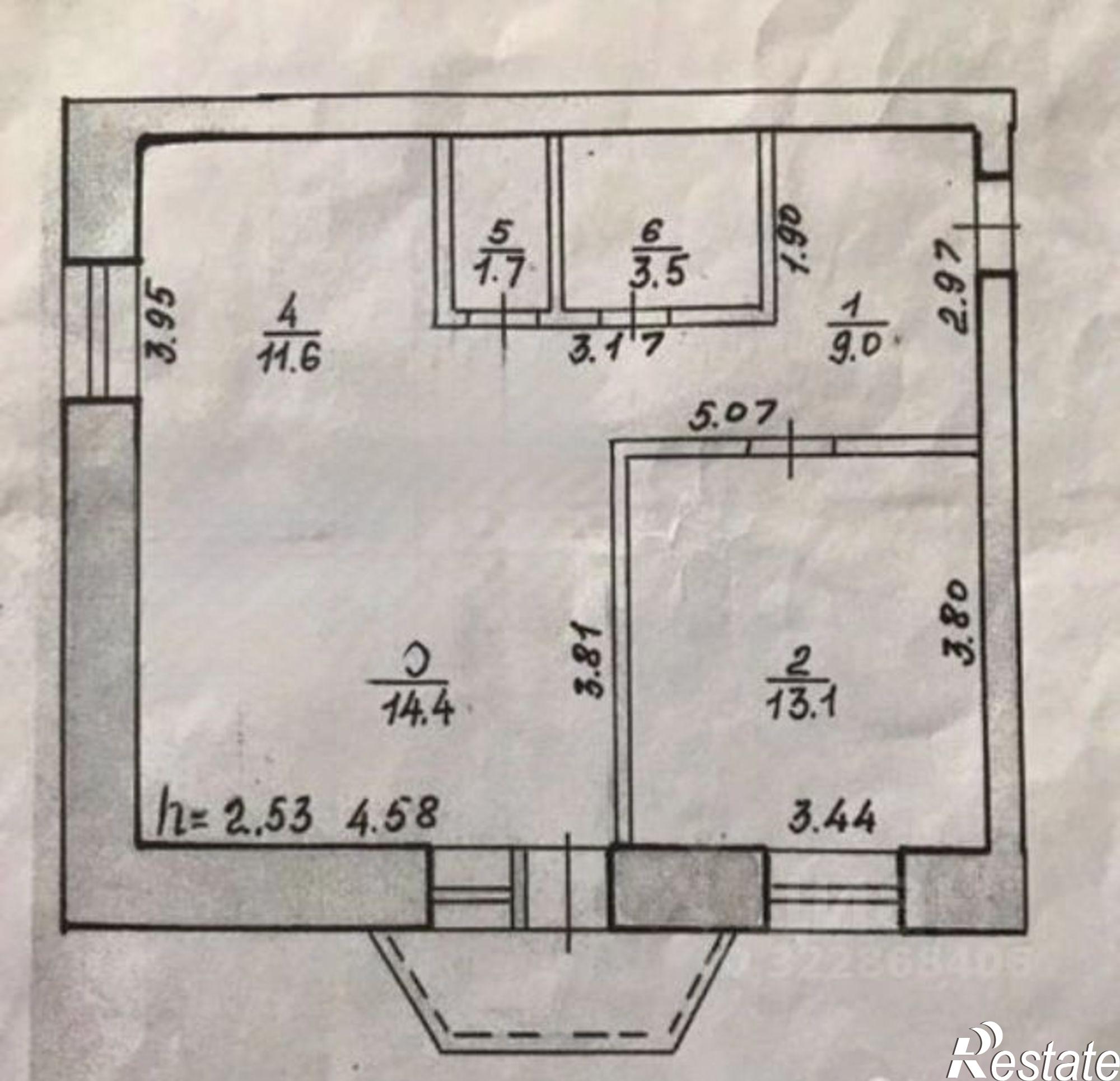 Купить квартиру за 6 200 000 рублей на ул Свободы, 163 1