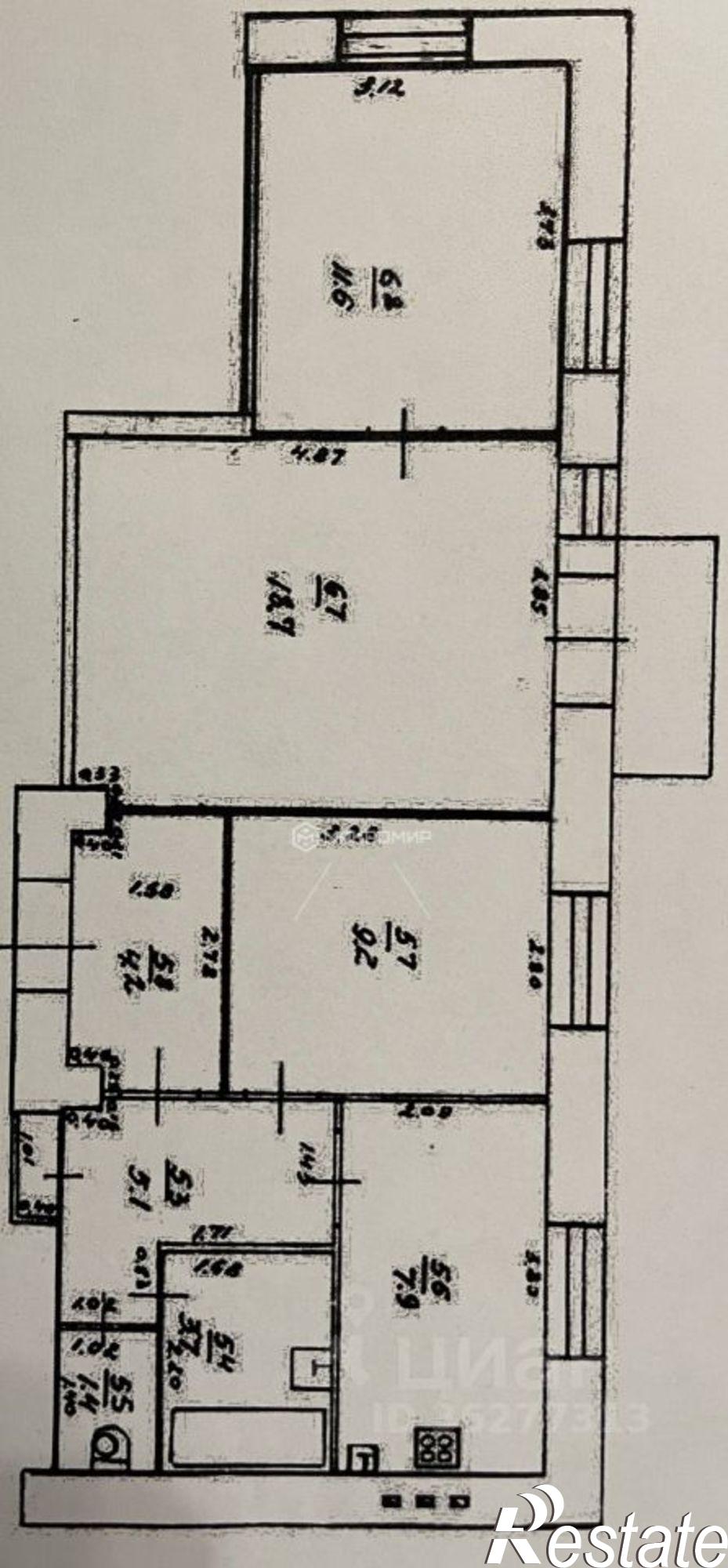 Купить квартиру за 3 999 000 рублей на улица Свердлова, 26