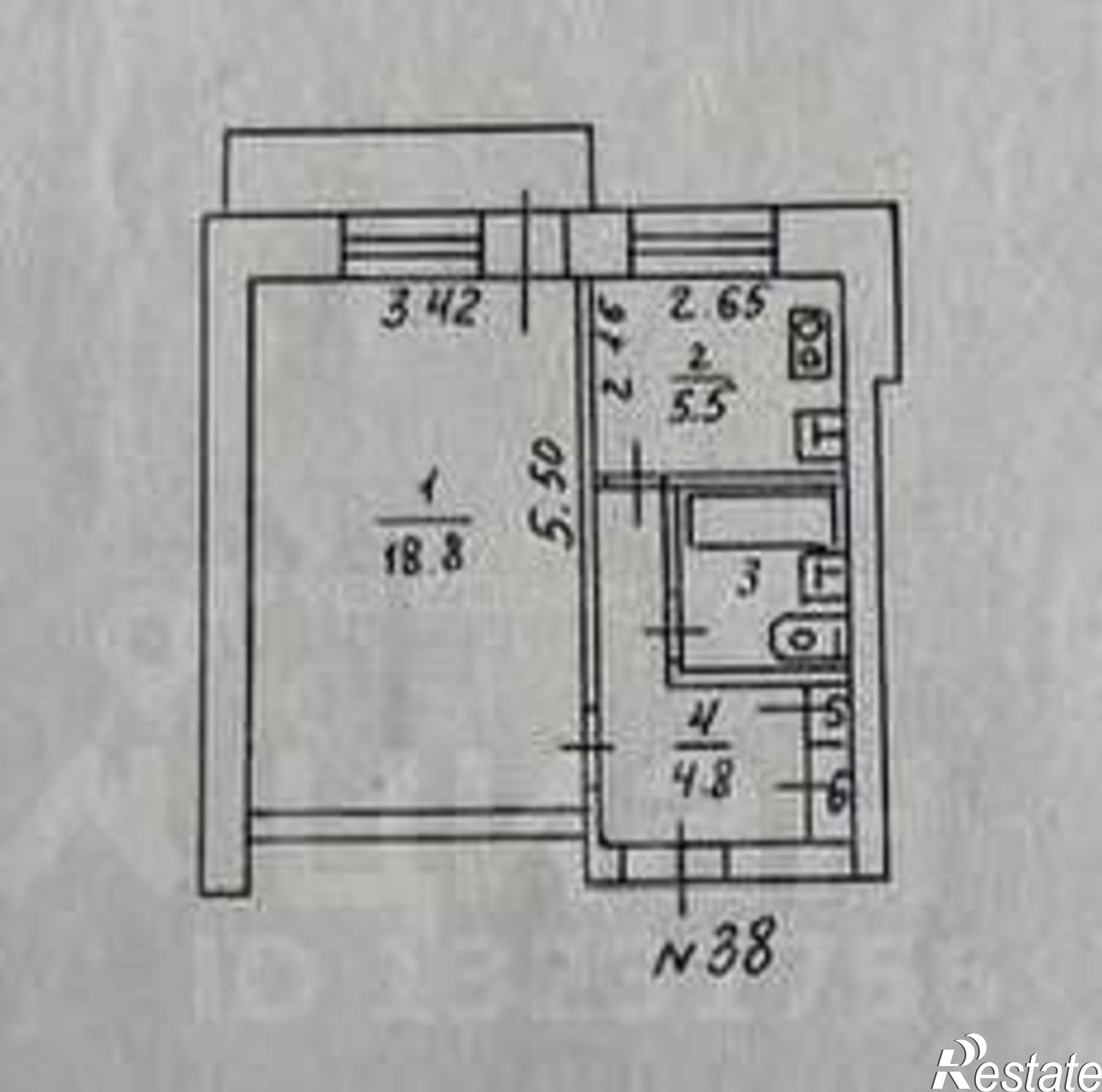 Купить квартиру за 3 900 000 рублей на улица Некрасова, 32А