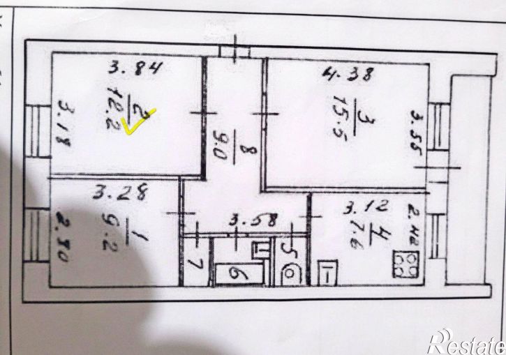 Комната улица Молодой Гвардии, 10,  д. 10