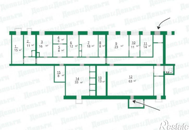 Помещение свободного назначения ул Красина, 55,  д. 55
