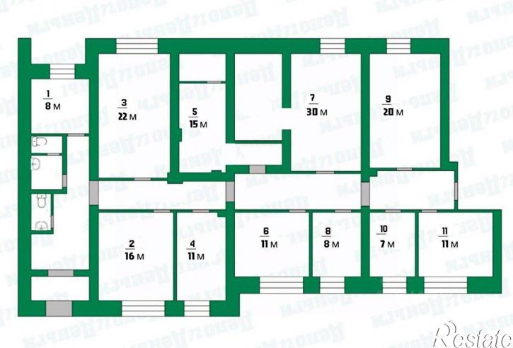 Помещение свободного назначения улица Крупской, 6А,  д. 6А