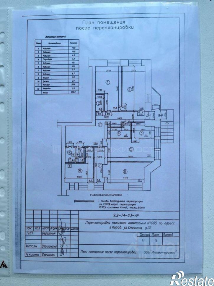 Помещение свободного назначения Спасская улица, 36,  д. 36