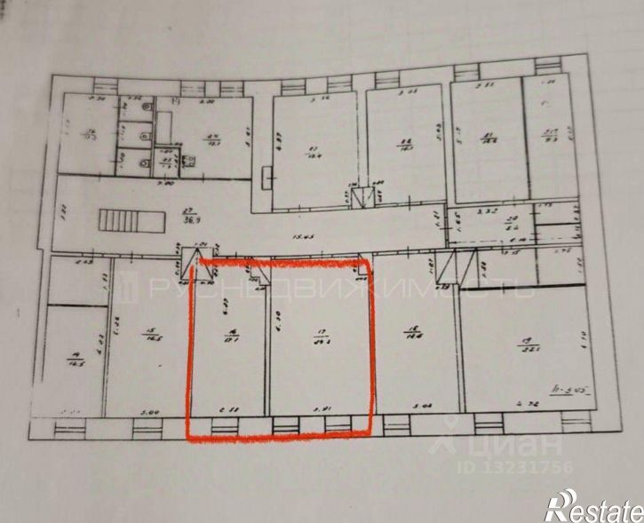 Комната ул Пристанская, 3,  д. 3