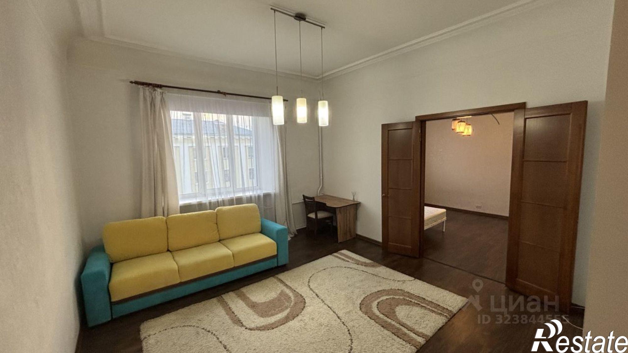 Сдать квартиру за 55 000 рублей на Московская улица, 1