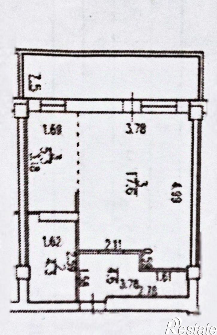 1-комн квартира улица Азина, 15,  д. 15