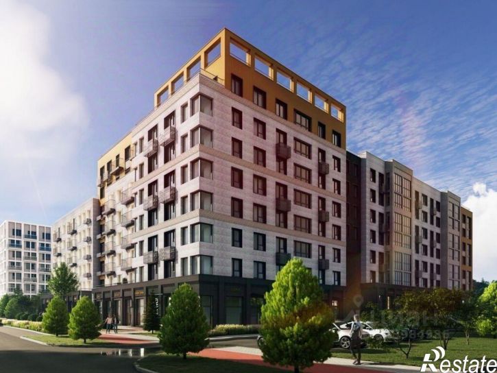 1-комн квартира в новом доме улица 4-й Пятилетки, 103 корп. 1