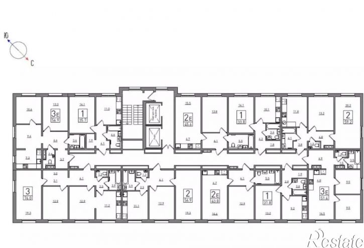 1-комн квартира в новом доме ул Слобода Курочкины, 19,  д. 19