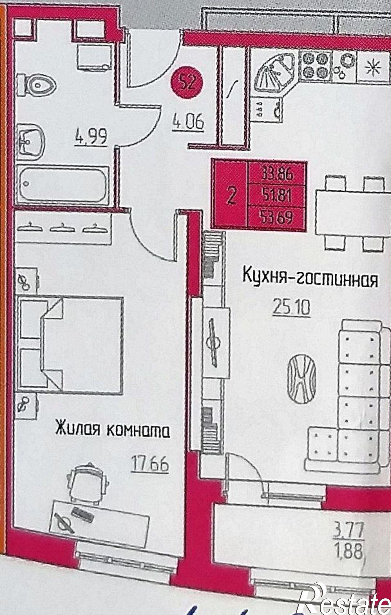 Купить квартиру за 11 500 000 рублей на ул Советская, 49