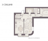 2-комн, 60 кв м, этаж 10/10 ул Московская, 68