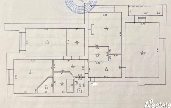 3-комн квартира ул Орловская, 52,  д. 52