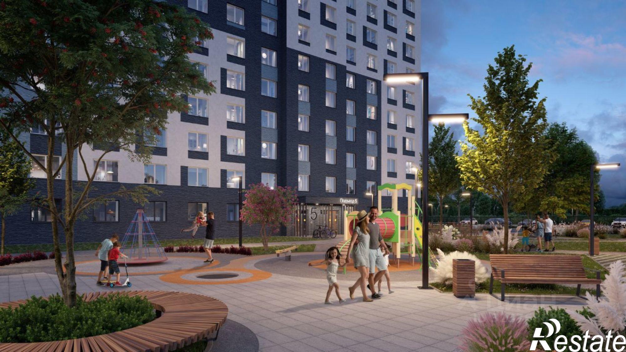 Купить квартиру за 7 075 200 рублей на Прибрежный б-р, 6