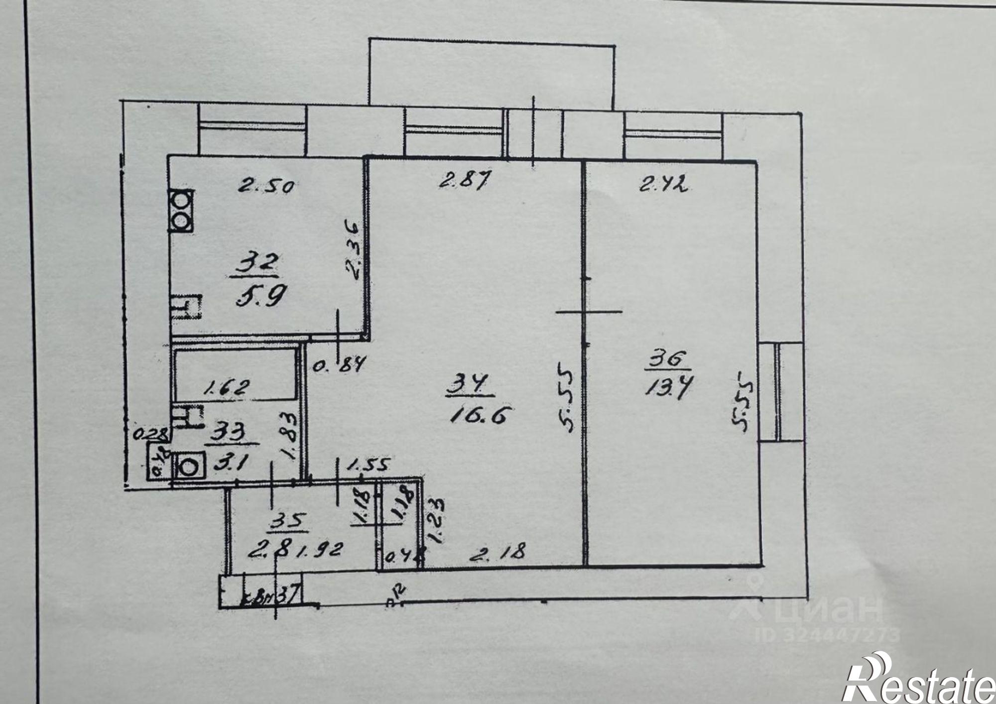 Купить квартиру за 3 850 000 рублей на ул А.С.Большева, 10