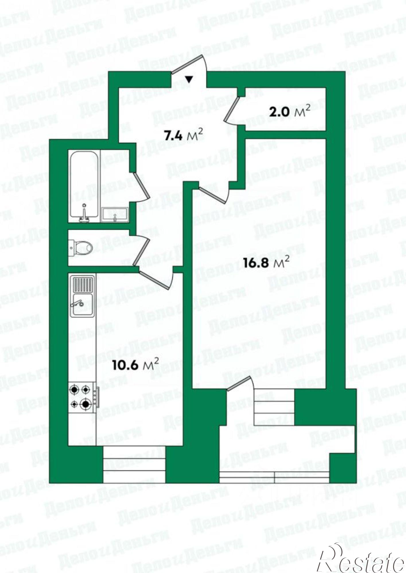 Купить квартиру за 5 150 000 рублей на ул Пятницкая, 40