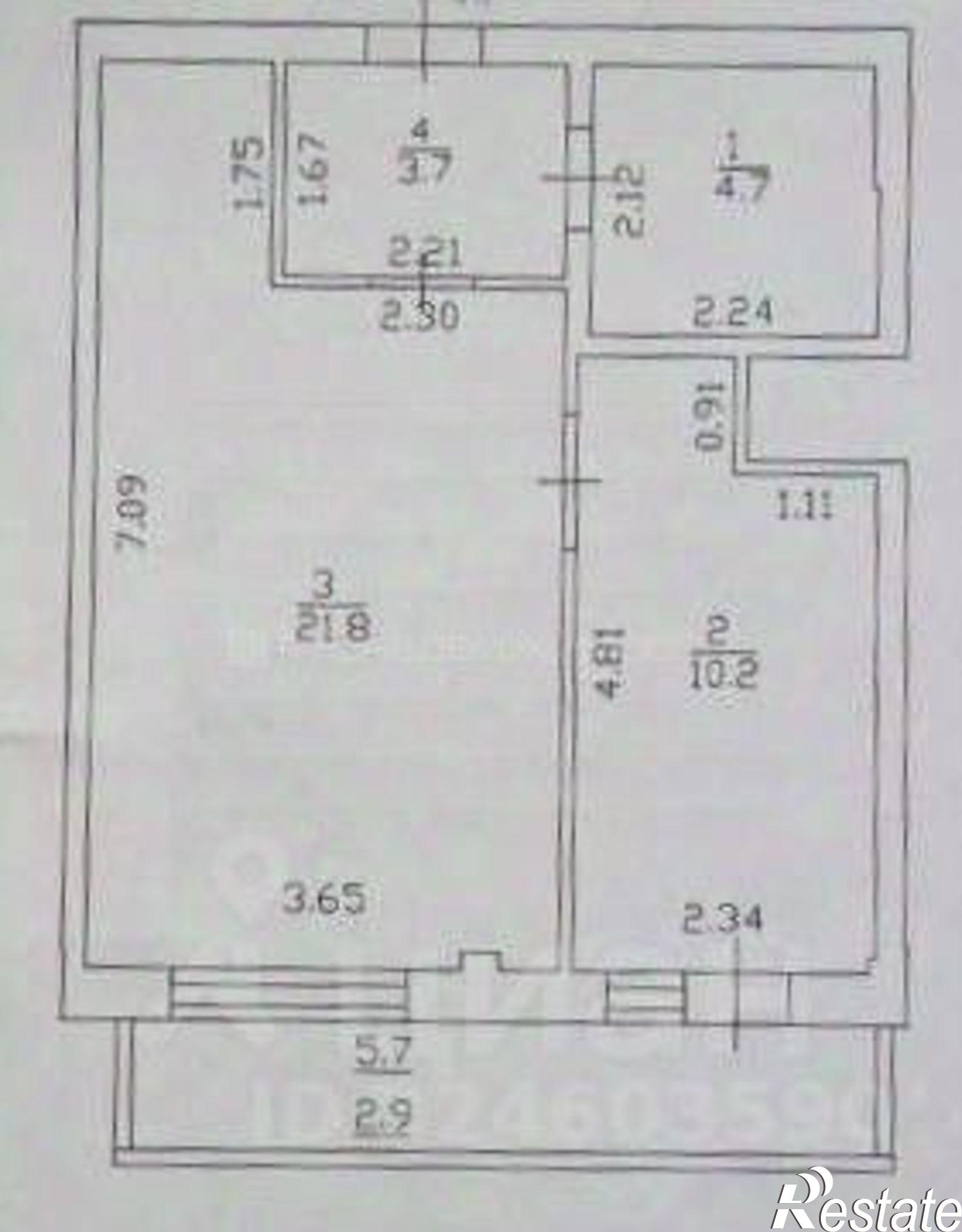 Купить квартиру за 5 000 000 рублей на Студенческий проезд, 3А