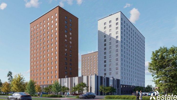 1-комн квартира в новом доме улица Анжелия Михеева, 5