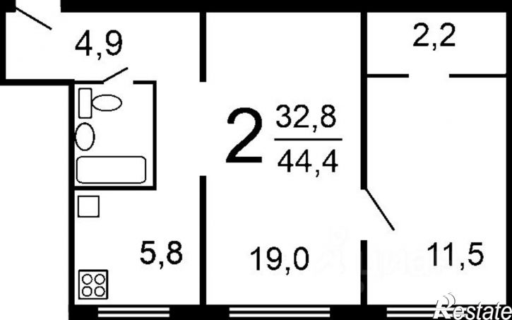 2-комн квартира Сормовская улица, 30,  д. 30