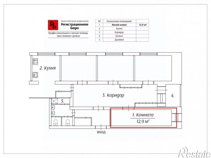 Комната Производственная улица, 1А,  д. 1А