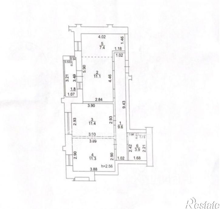 3-комн квартира улица Ленина, 99В,  д. 99В