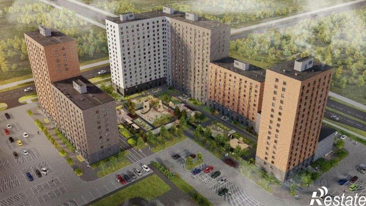 3-комн квартира в новом доме ул Анжелия Михеева, 1,  д. 1