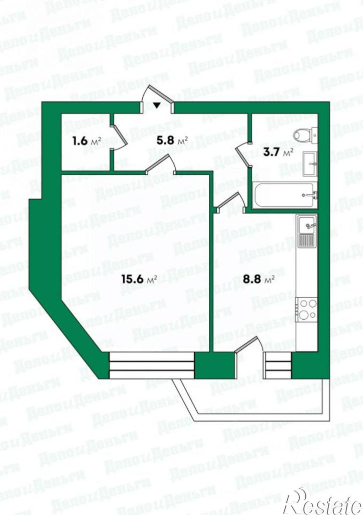 1-комн квартира улица Труда, 18,  д. 18