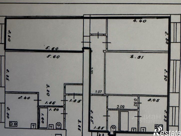 3-комн квартира улица Горького, 56,  д. 56