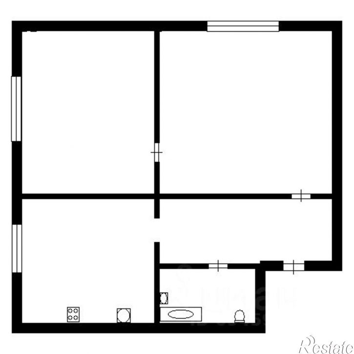 2-комн квартира улица Чернышевского, 32,  д. 32
