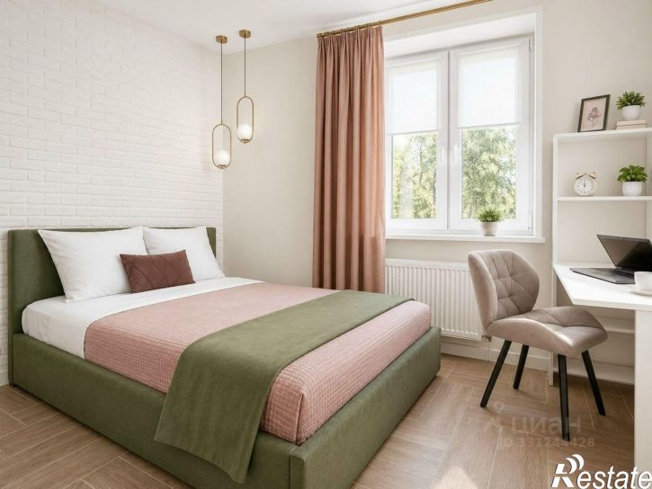 1-комн квартира улица Левитана, 18А,  д. 18А