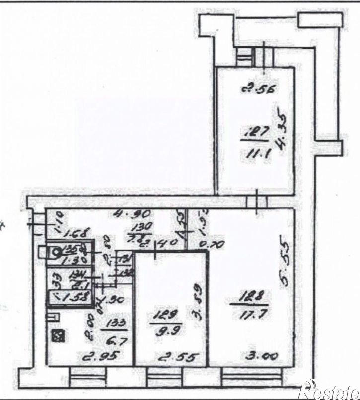 3-комн квартира ул Сутырина, 18,  д. 18