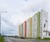 1-комн, 34кв м, этаж 15/17 улица Анжелия Михеева, 16