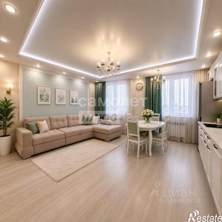 3-комн квартира ул Калинина, 40,  д. 40