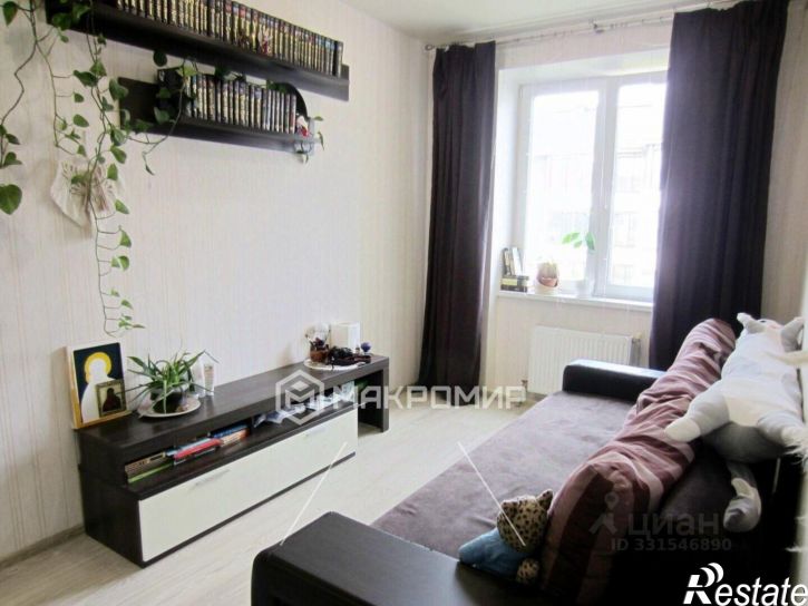 1-комн квартира ул Старославянская, 12,  д. 12