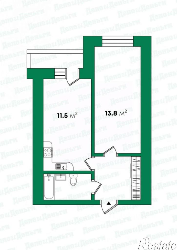 1-комн квартира ул Мостовицкая, 13,  д. 13