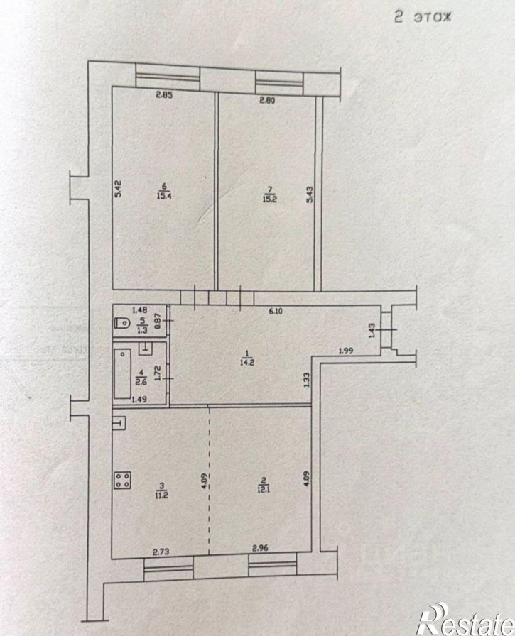 3-комн квартира ул Садаковская, 6А,  д. 6А