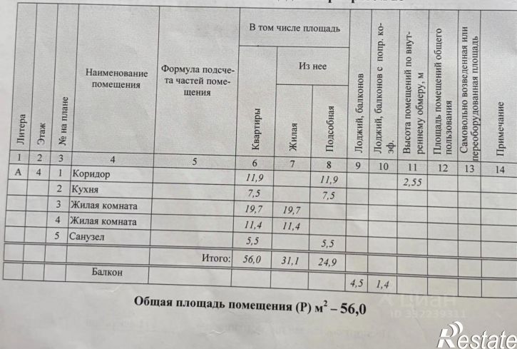 2-комн квартира ул Сормовская, 26,  д. 26