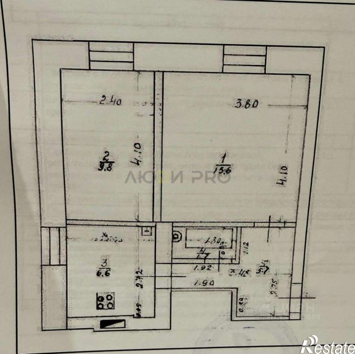 2-комн квартира ул Пятницкая, 38Б,  д. 38Б