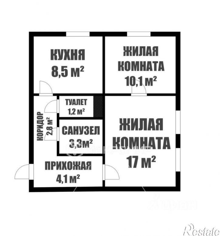 2-комн квартира ул Верхосунская, 9А,  д. 9А