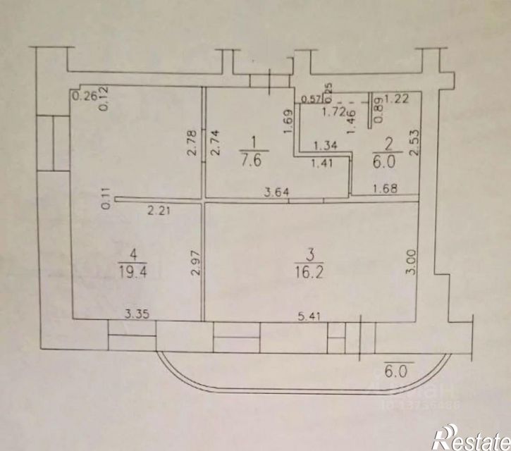 2-комн квартира ул Красноармейская, 4,  д. 4