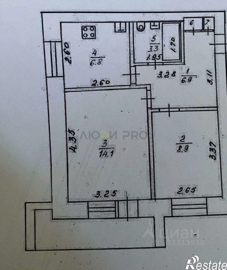 2-комн квартира ул Ленинградская, 10Г,  д. 10Г