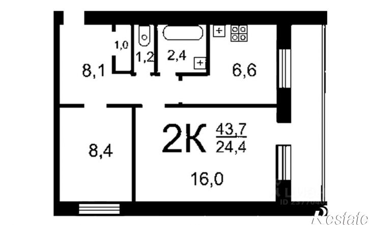 2-комн квартира Октябрьский пр-кт, 118,  д. 118