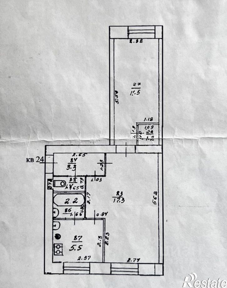 2-комн квартира ул Тренера Пушкарева, 10,  д. 10