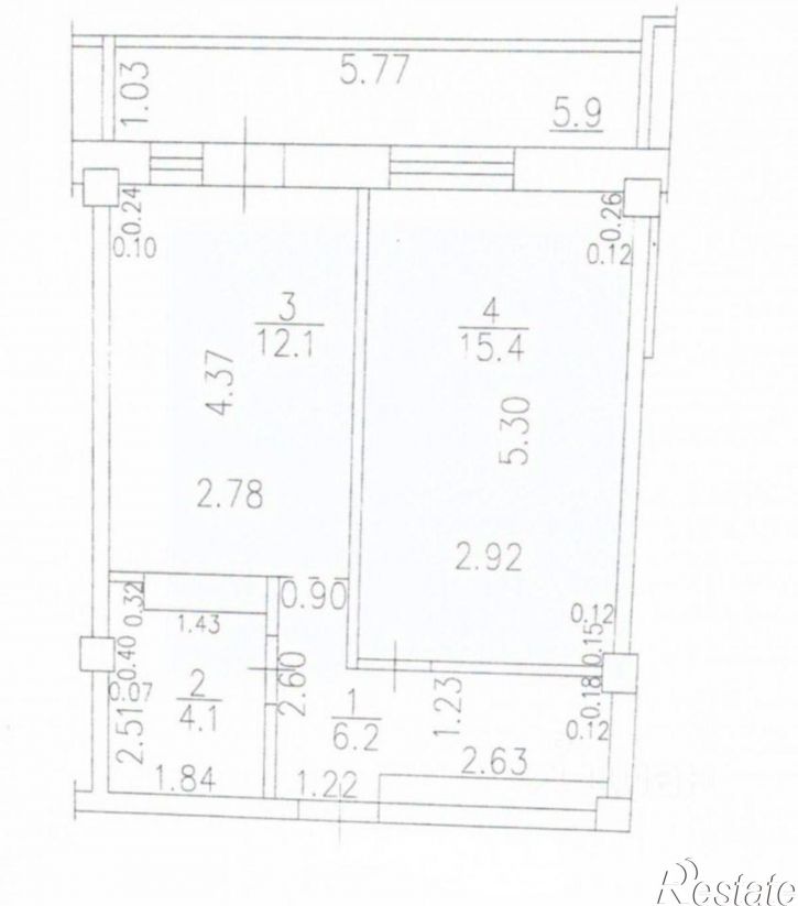 1-комн квартира ул Анжелия Михеева, 18а,  д. 18а