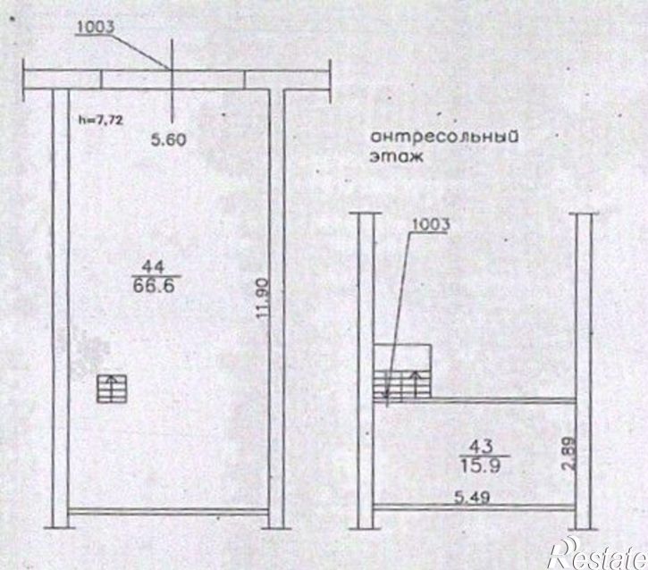 Производственное помещение ул Грибоедова, 1А,  д. 1А