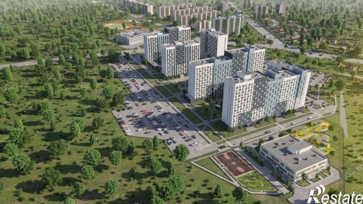 3-комн квартира в новом доме Прибрежный б-р, 6,  д. 6