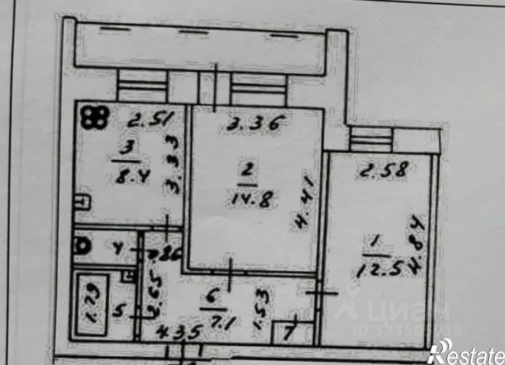 2-комн квартира ул Андрея Упита, 13,  д. 13