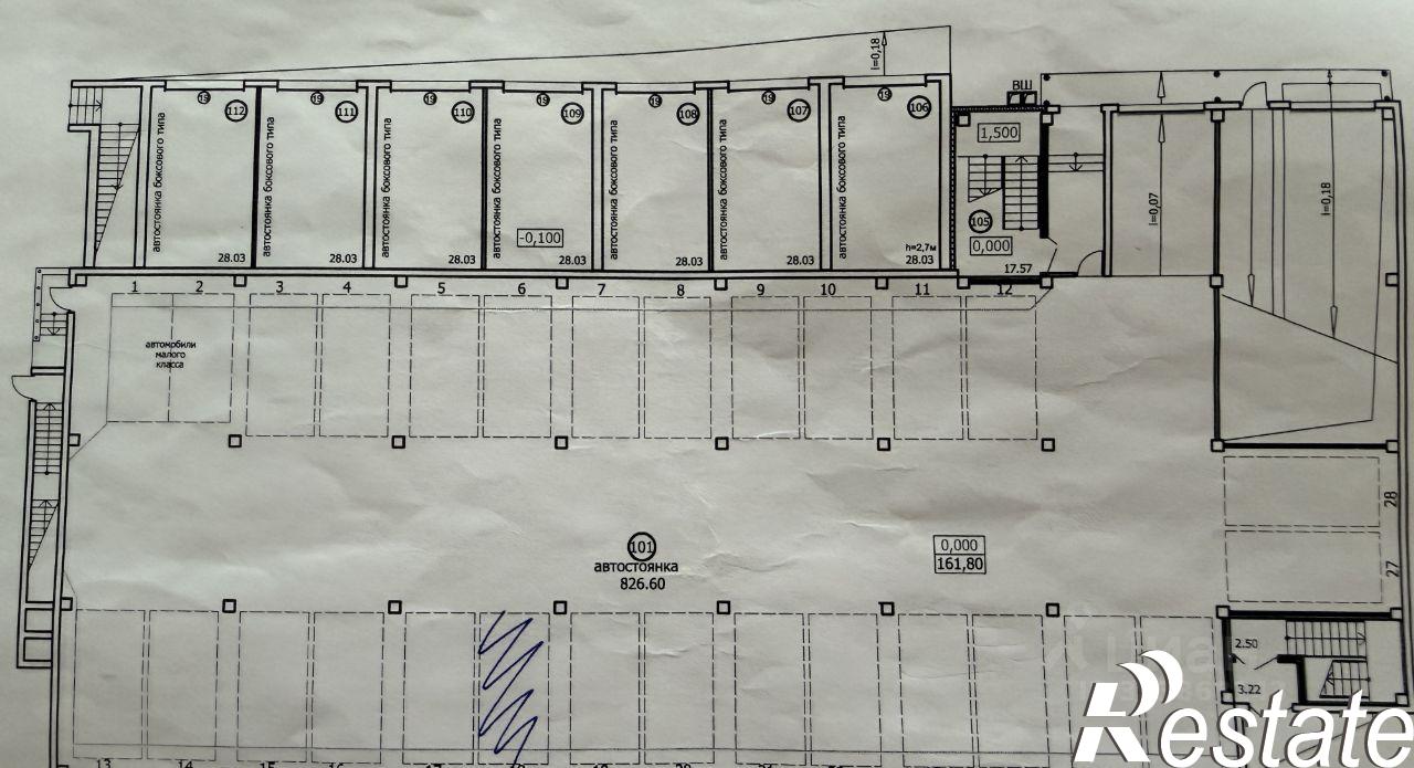 Купить гараж, место в паркинге за 3 082 880 рублей на Советская улица, 100А