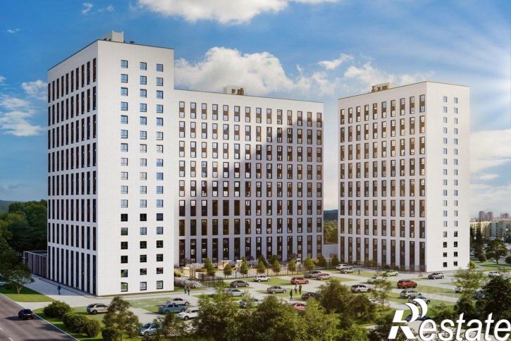 2-комн квартира в новом доме улица Пушкина, 25к1,  д. 25к1